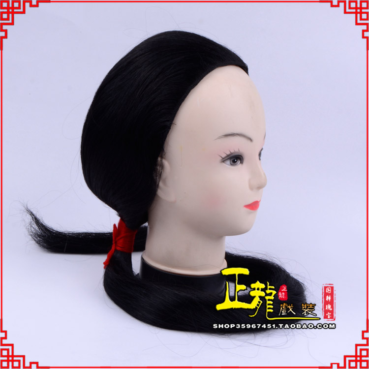 威远古装影视演出头套花旦假发 真发古装发