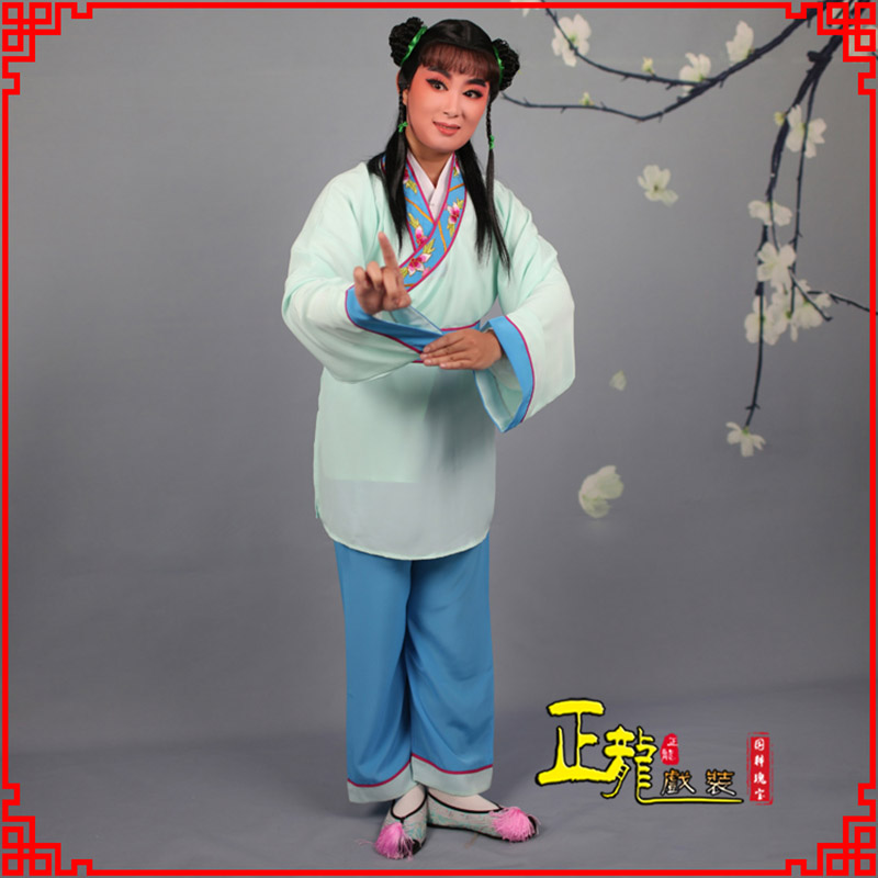 威远歌仔戏童生小孩影视银心四九服 书童衣