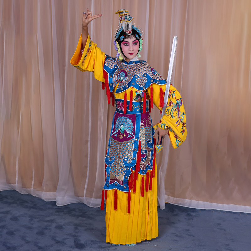 威远霸王别姬虞姬服 软绉别姬服